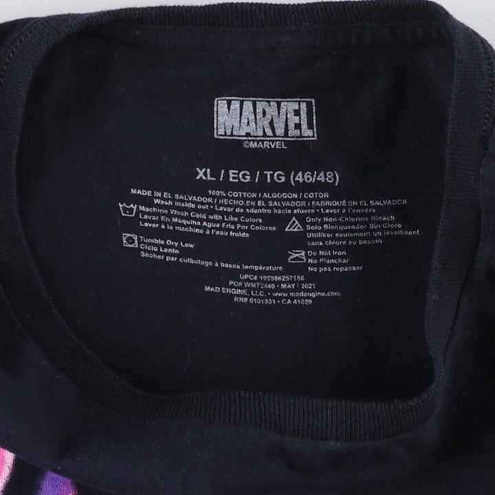 Marvel VENOM Character Print T-Shirt Men's XL cotton black type Vintage Second Hand