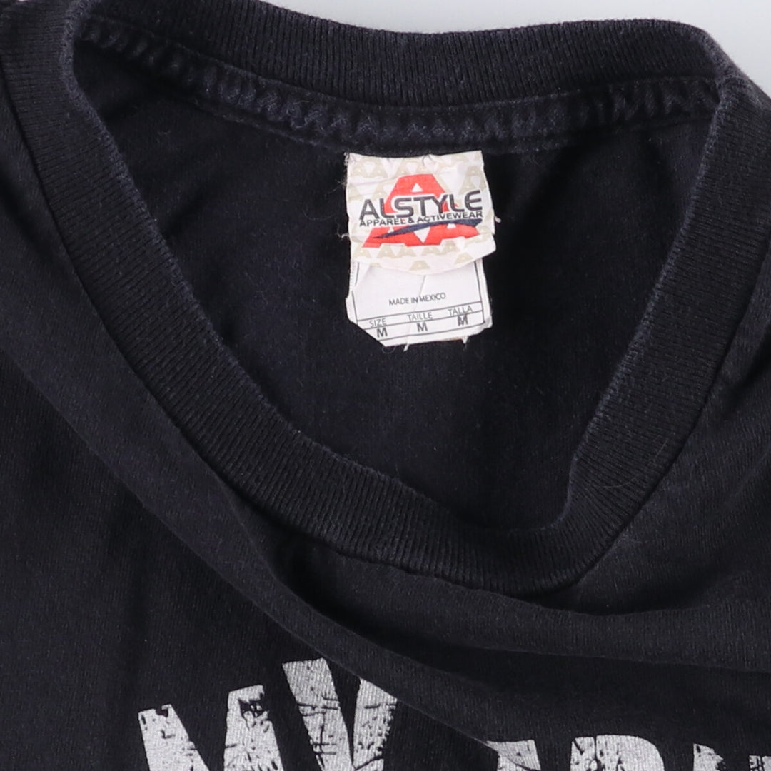 ALSTYLE THE WALKING DEAD Movie T-shirt for men, size M cotton black type Vintage Second Hand