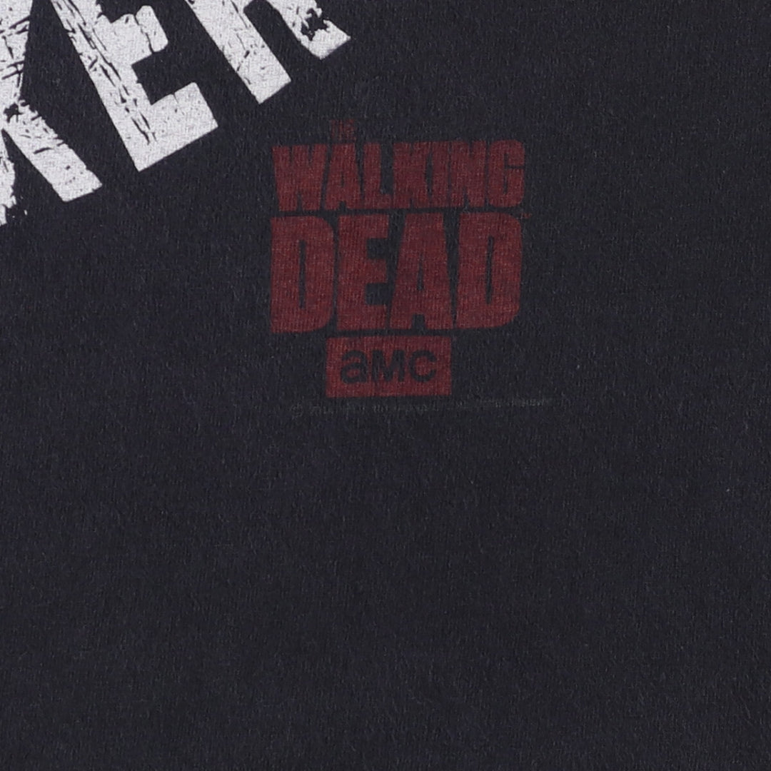 ALSTYLE THE WALKING DEAD Movie T-shirt for men, size M cotton black type Vintage Second Hand