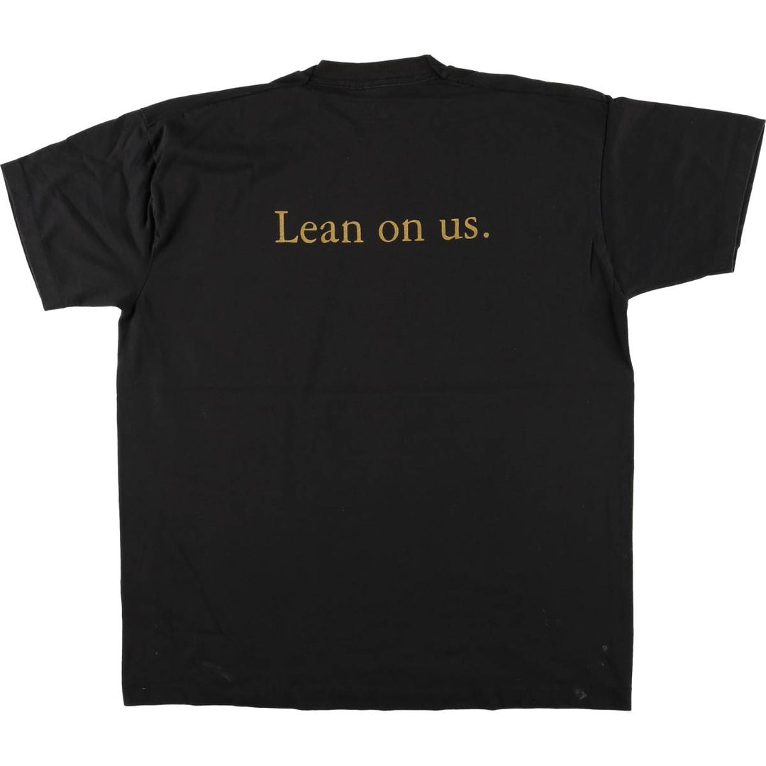 90'S Fruit of the Loom CENTURY 21 Advertising T-shirt Made in USA Men's XL Vintage cotton black type Vintage Second Hand