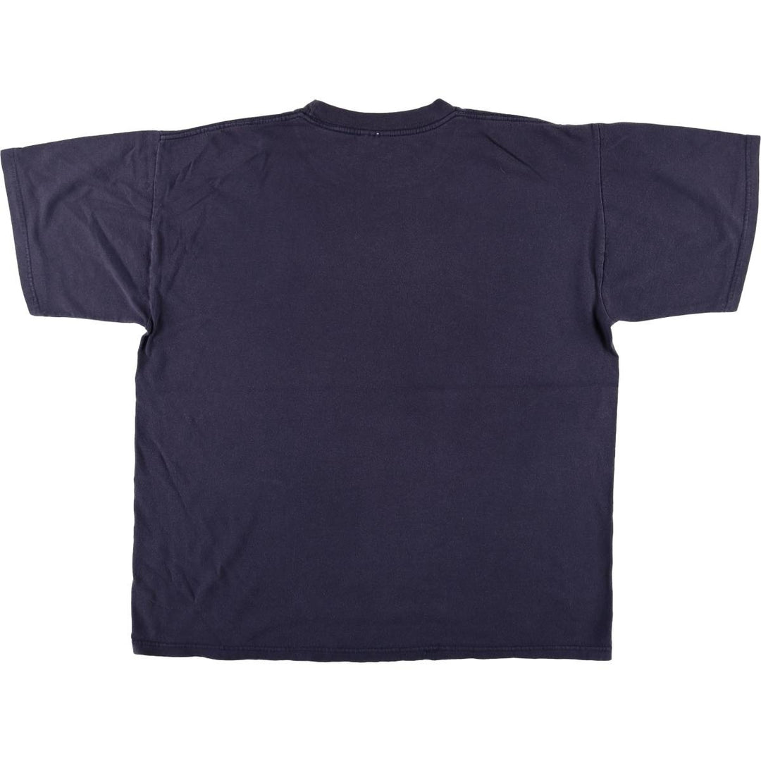 00'S Gildan CORONA EXTRA Advertising T-shirt, Men's XL cotton navy blue type Vintage Second Hand