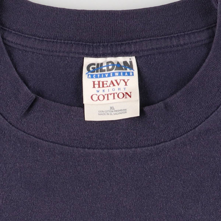 00'S Gildan CORONA EXTRA Advertising T-shirt, Men's XL cotton navy blue type Vintage Second Hand