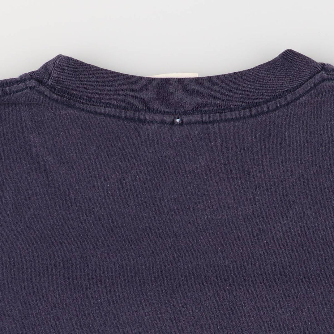 00'S Gildan CORONA EXTRA Advertising T-shirt, Men's XL cotton navy blue type Vintage Second Hand