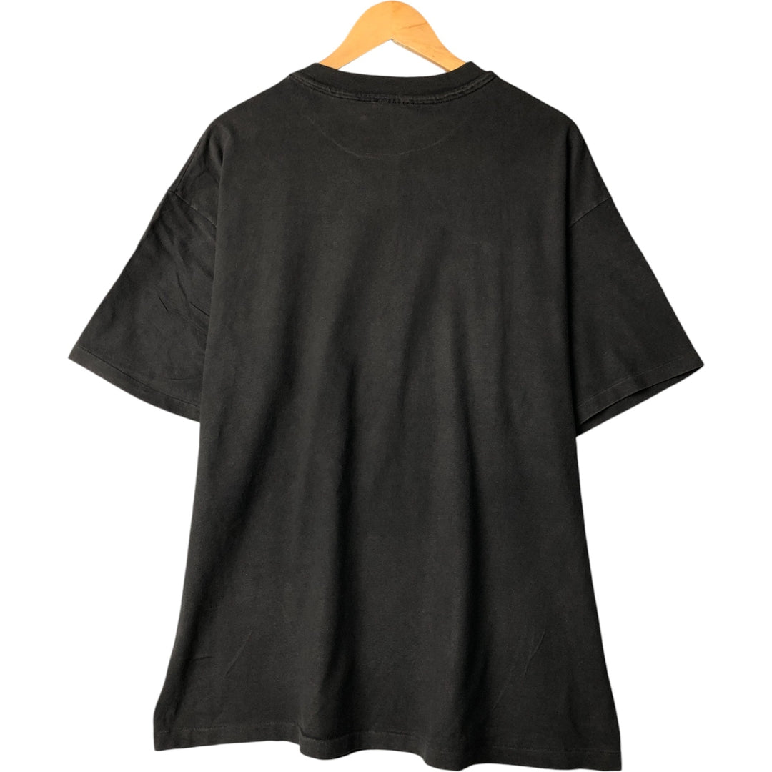 90'S Hanes 3Com BEEFY-T Advertising T-shirt Made in USA Men's XL Vintage cotton black type Vintage Second Hand
