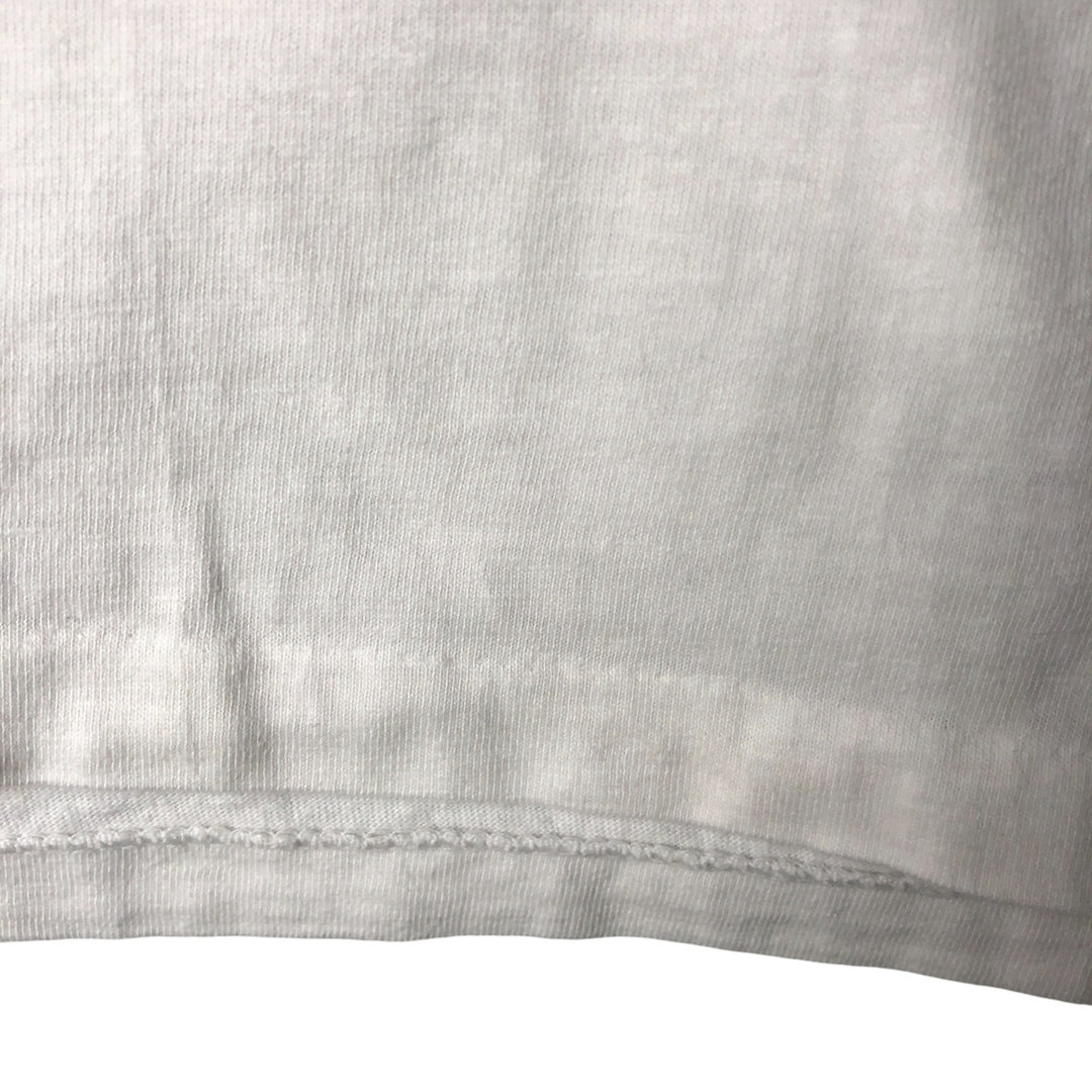 90'S ONEITA TROJAN Advertising T-shirt, Men's L size, Vintage cotton white type Vintage Second Hand