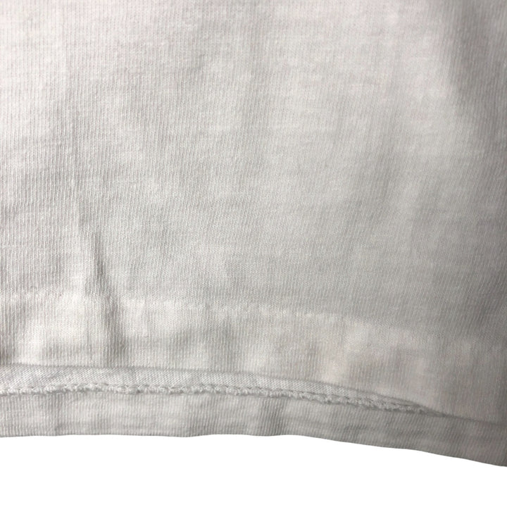 90'S ONEITA TROJAN Advertising T-shirt, Men's L size, Vintage cotton white type Vintage Second Hand