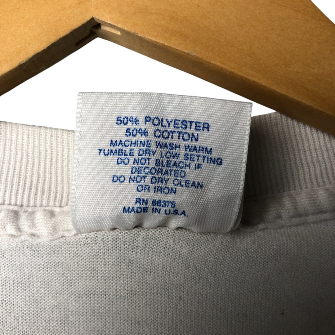 90'S Tennessee River Keds Advertising T-shirt Made in USA Men's XL Vintage polyester gray type Vintage Second Hand