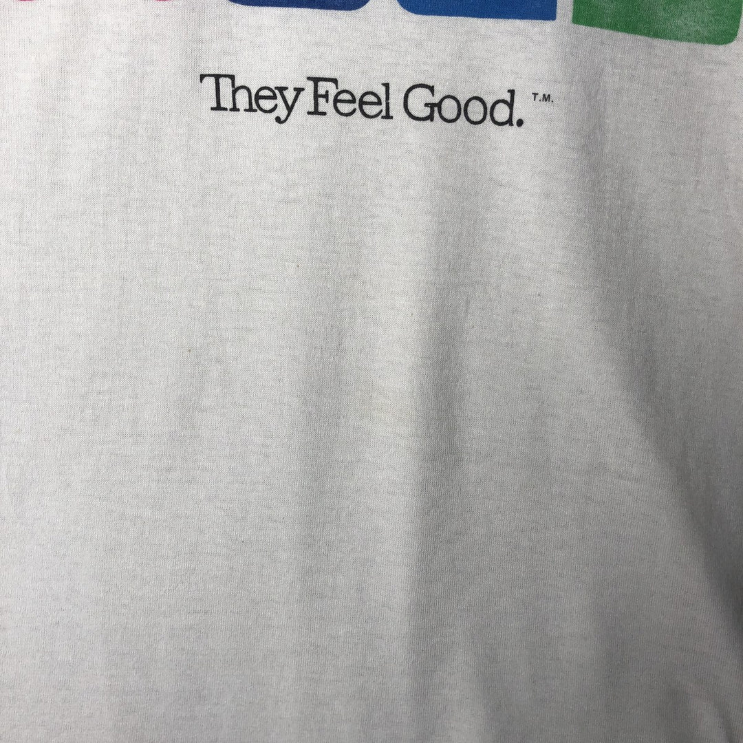 90'S Tennessee River Keds Advertising T-shirt Made in USA Men's XL Vintage polyester gray type Vintage Second Hand