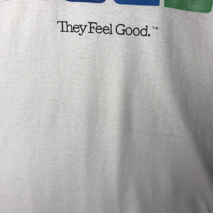 90'S Tennessee River Keds Advertising T-shirt Made in USA Men's XL Vintage polyester gray type Vintage Second Hand