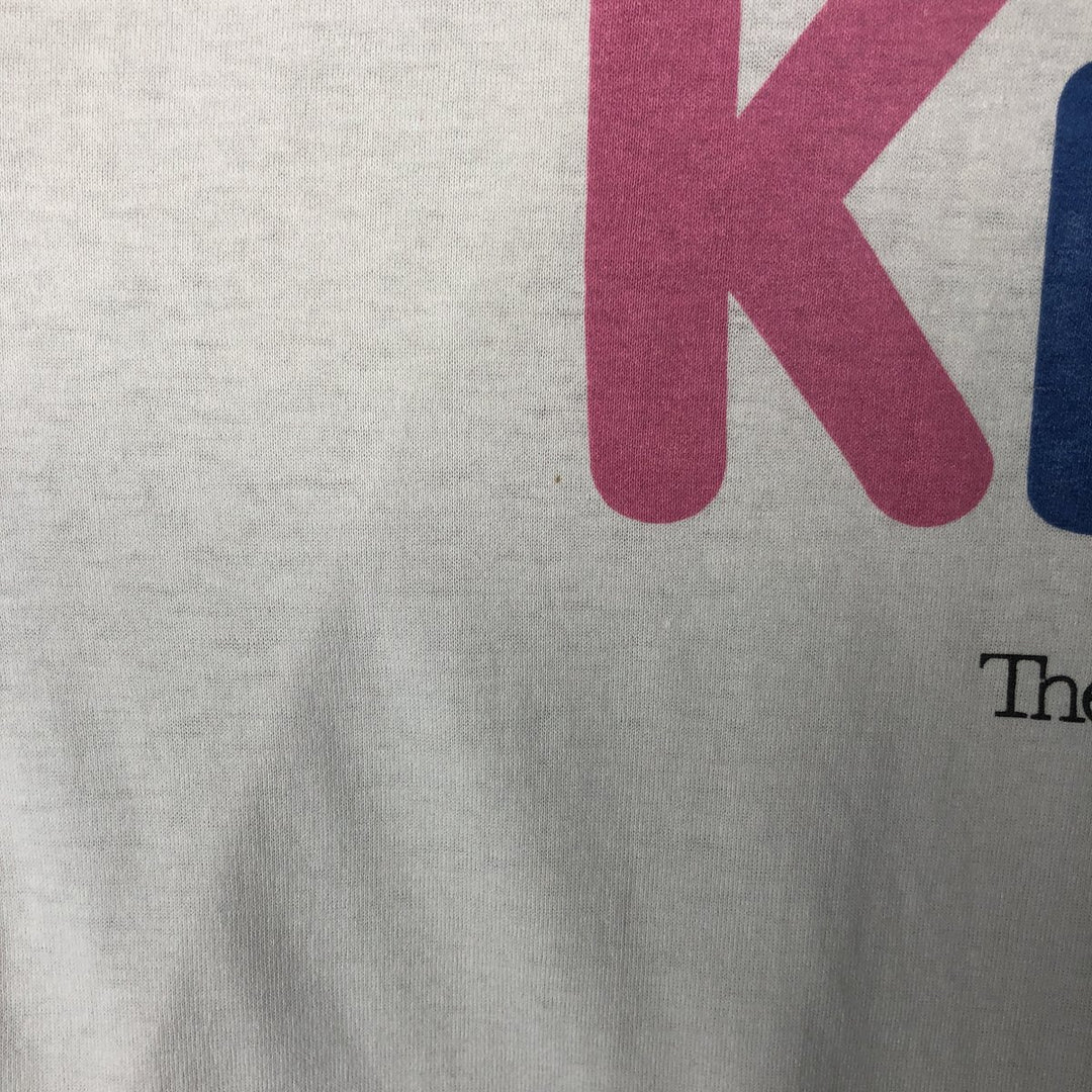 90'S Tennessee River Keds Advertising T-shirt Made in USA Men's XL Vintage polyester gray type Vintage Second Hand