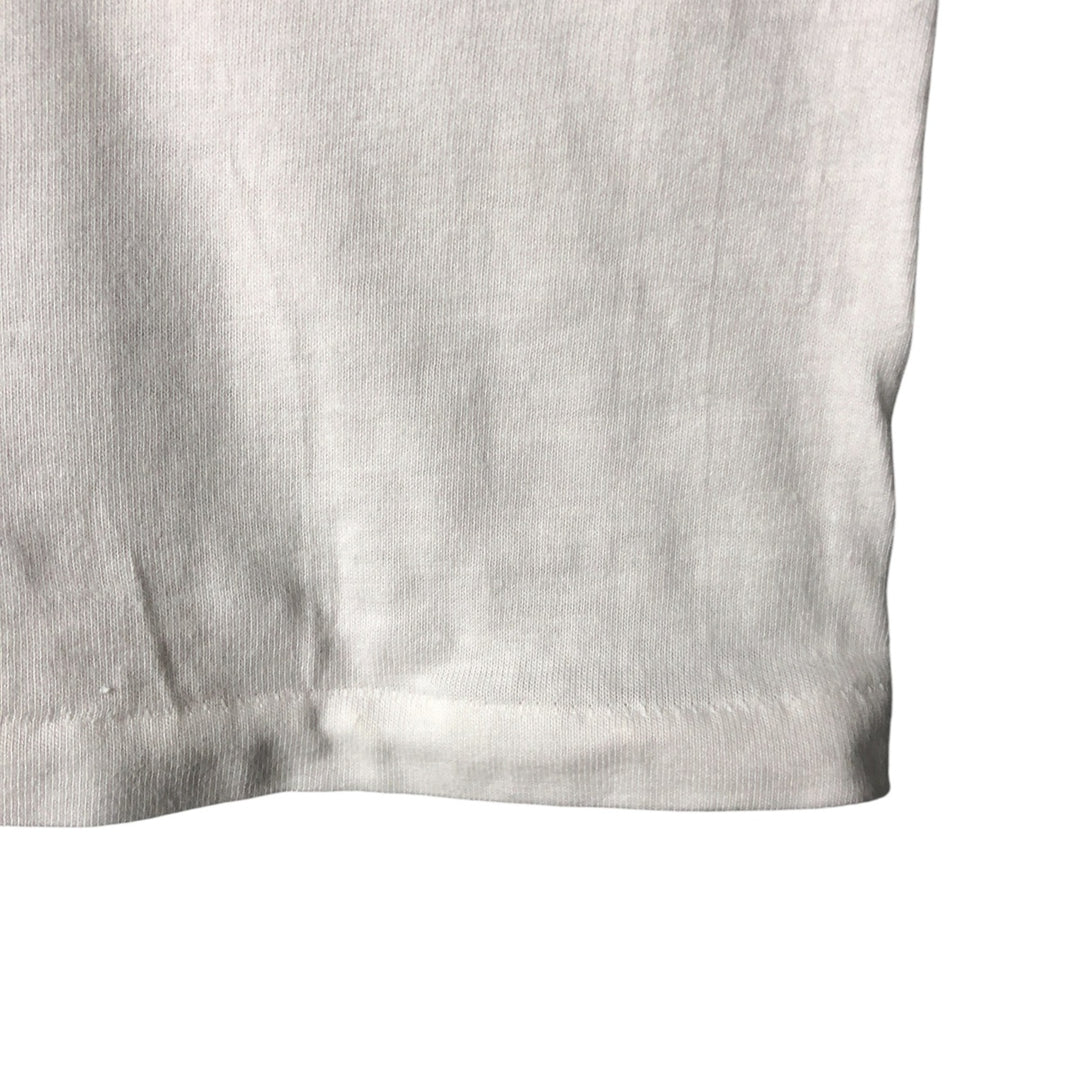 Vintage 90'S Hanes 3COM Advertising T-Shirt, Made in USA, Men's Size L cotton white type Vintage Second Hand