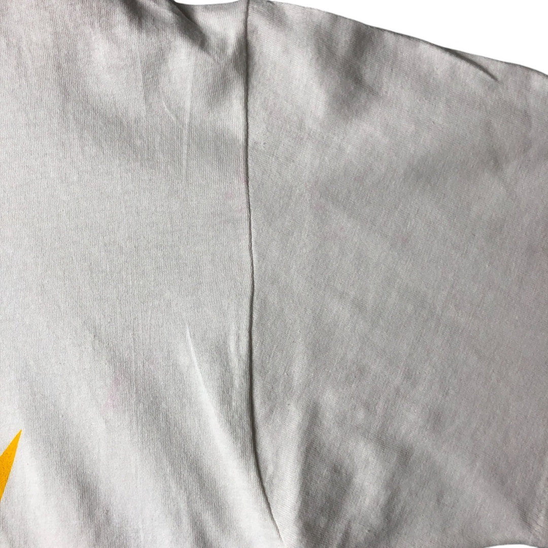 Vintage 90'S Hanes 3COM Advertising T-Shirt, Made in USA, Men's Size L cotton white type Vintage Second Hand