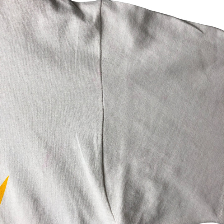 Vintage 90'S Hanes 3COM Advertising T-Shirt, Made in USA, Men's Size L cotton white type Vintage Second Hand