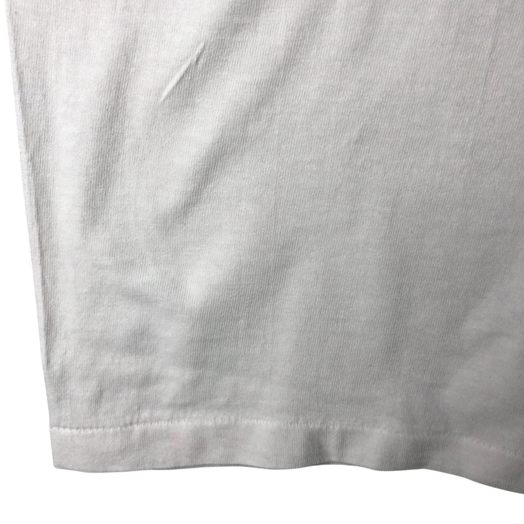 Vintage 90'S Hanes 3COM Advertising T-Shirt, Made in USA, Men's Size L cotton white type Vintage Second Hand