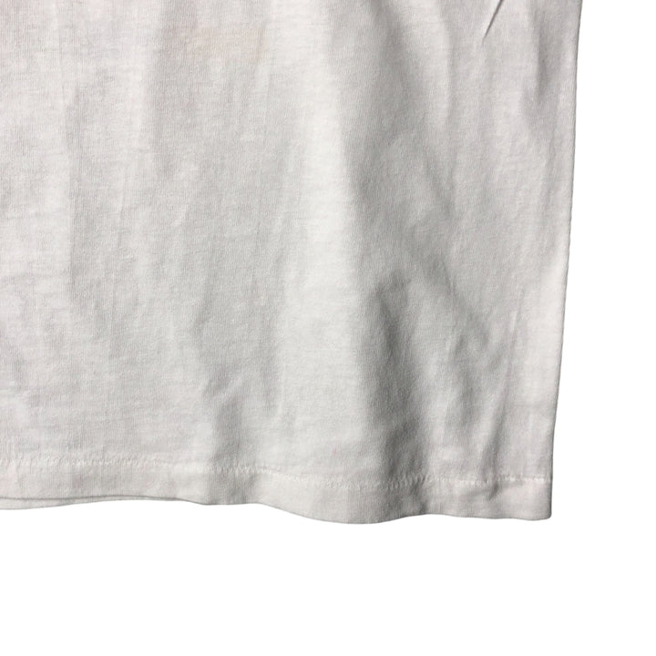 Vintage 90'S Hanes 3COM Advertising T-Shirt, Made in USA, Men's Size L cotton white type Vintage Second Hand