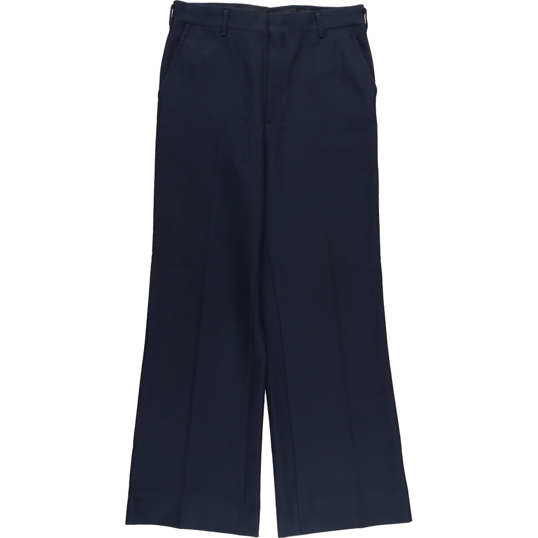 Vintage slacks for men (W32 equivalent) unclear navy blue type Vintage Second Hand