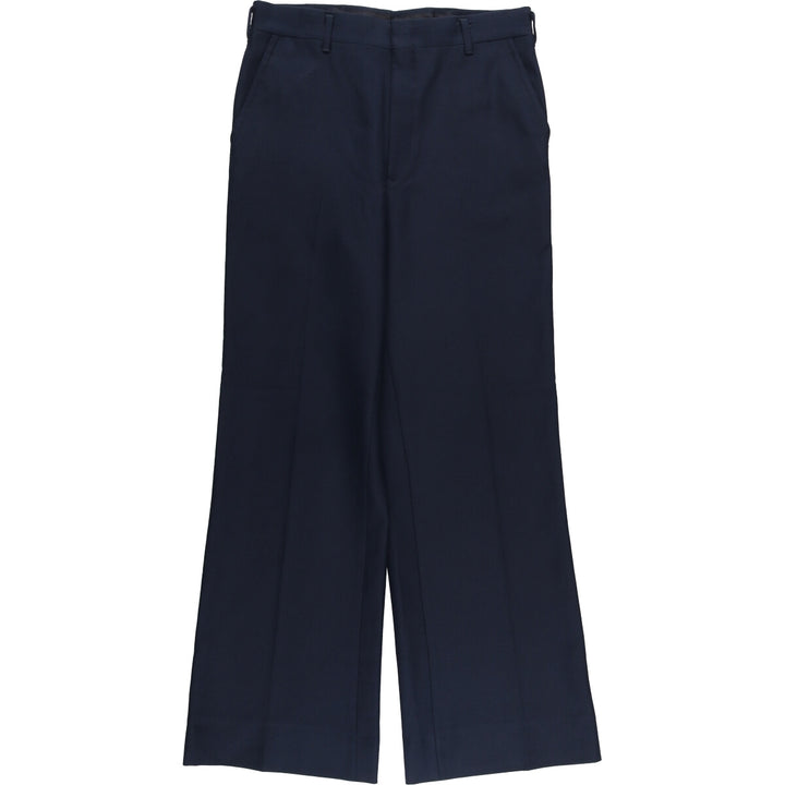 Vintage slacks for men (W32 equivalent) unclear navy blue type Vintage Second Hand