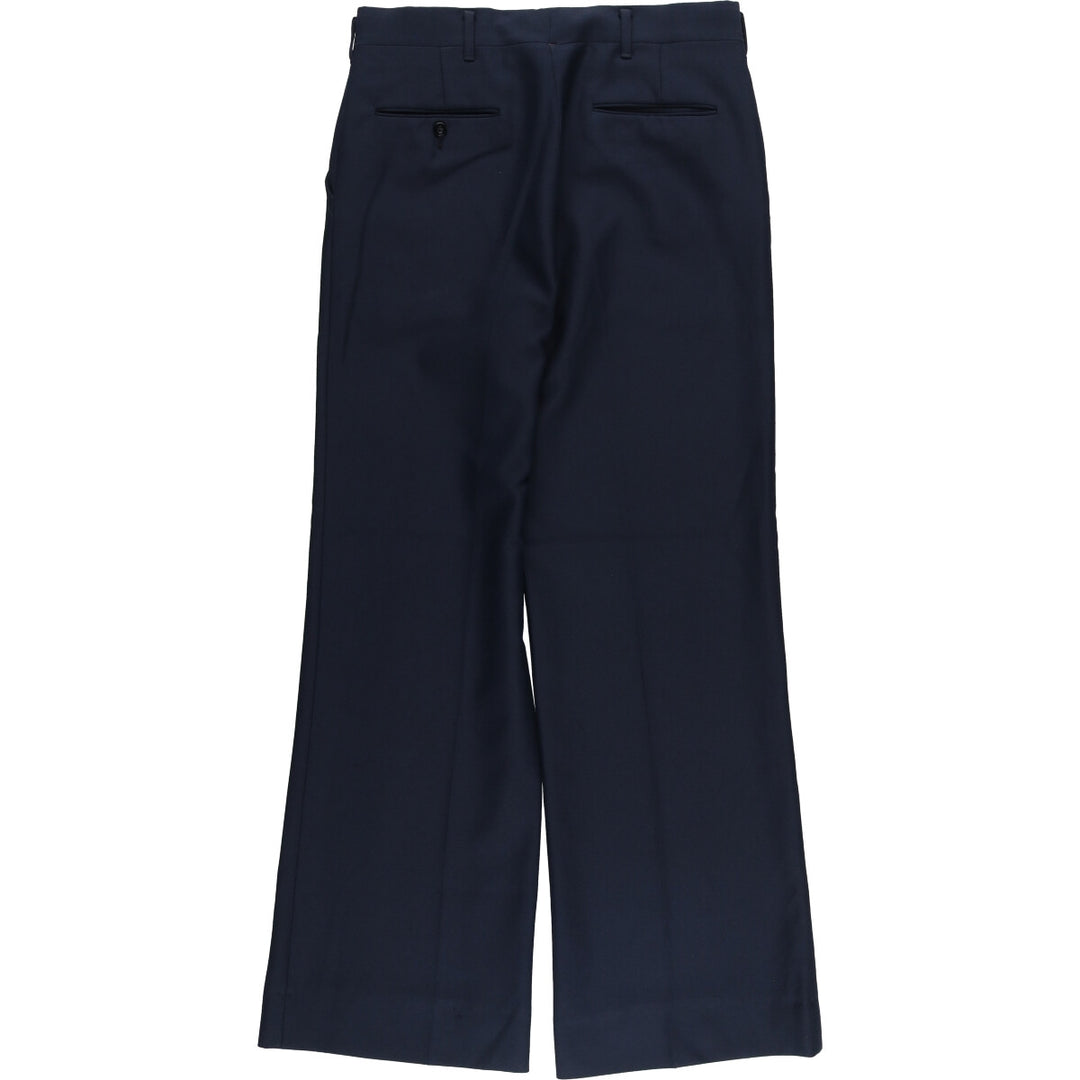 Vintage slacks for men (W32 equivalent) unclear navy blue type Vintage Second Hand