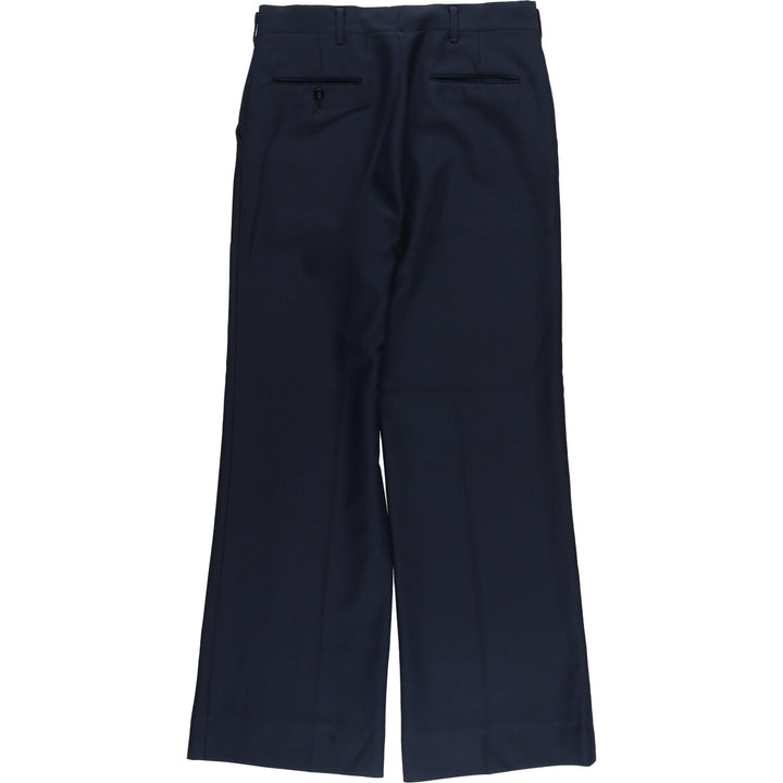 Vintage slacks for men (W32 equivalent) unclear navy blue type Vintage Second Hand