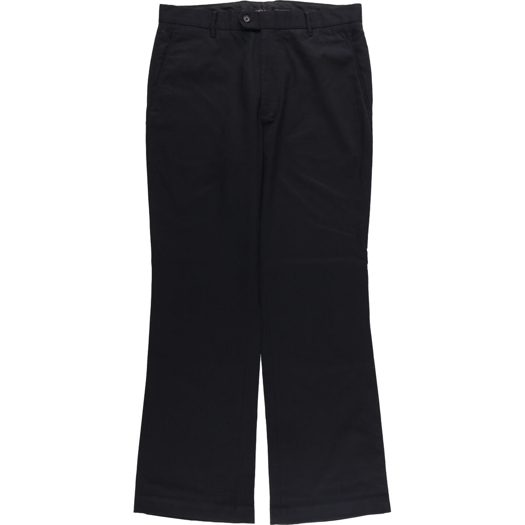 Donna Karan New York DKNY slacks pants for men, size W34 polyester black type Vintage Second Hand