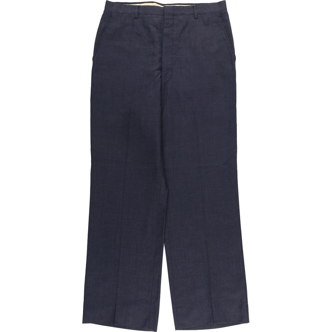 UNKNOWN Men's Slacks Pants, W30 equivalent, Vintage unclear Charcoal Vintage Second Hand