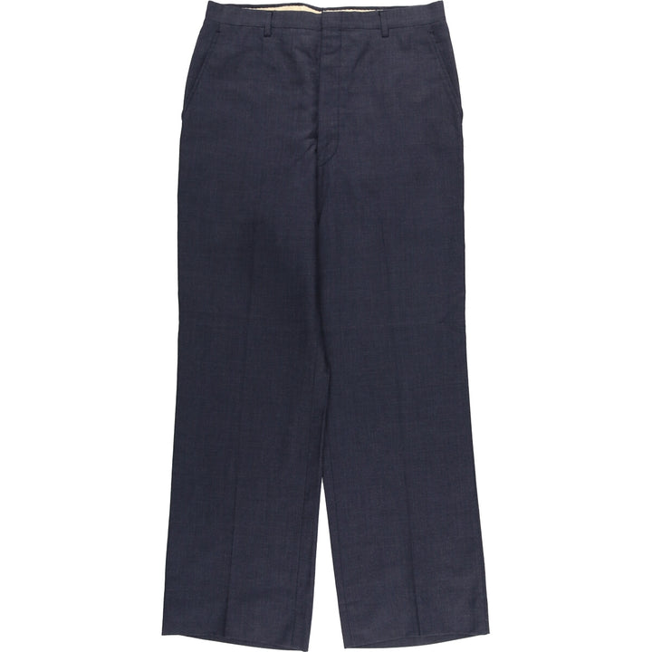 UNKNOWN Men's Slacks Pants, W30 equivalent, Vintage unclear Charcoal Vintage Second Hand