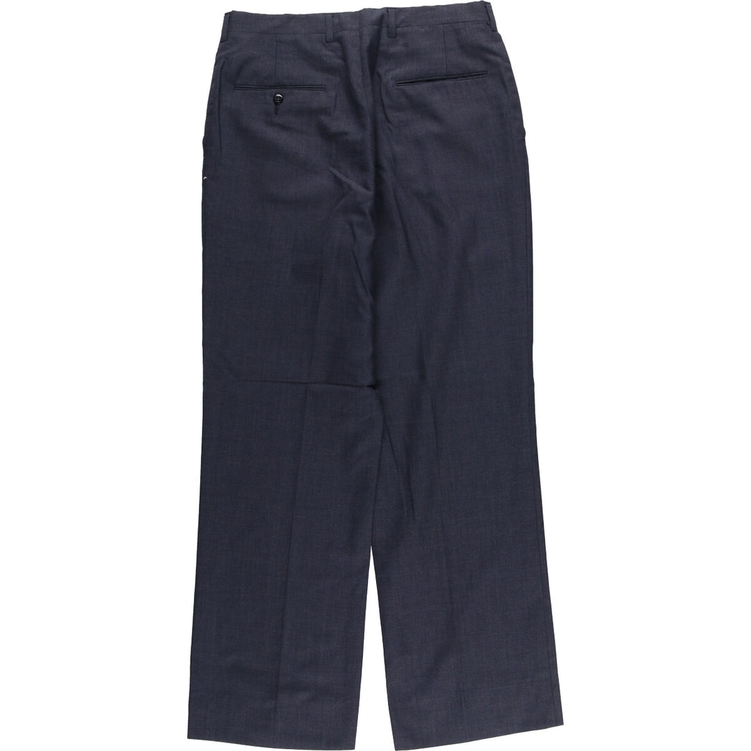UNKNOWN Men's Slacks Pants, W30 equivalent, Vintage unclear Charcoal Vintage Second Hand