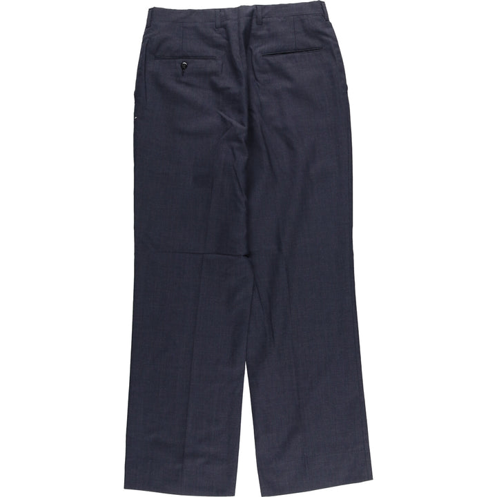 UNKNOWN Men's Slacks Pants, W30 equivalent, Vintage unclear Charcoal Vintage Second Hand