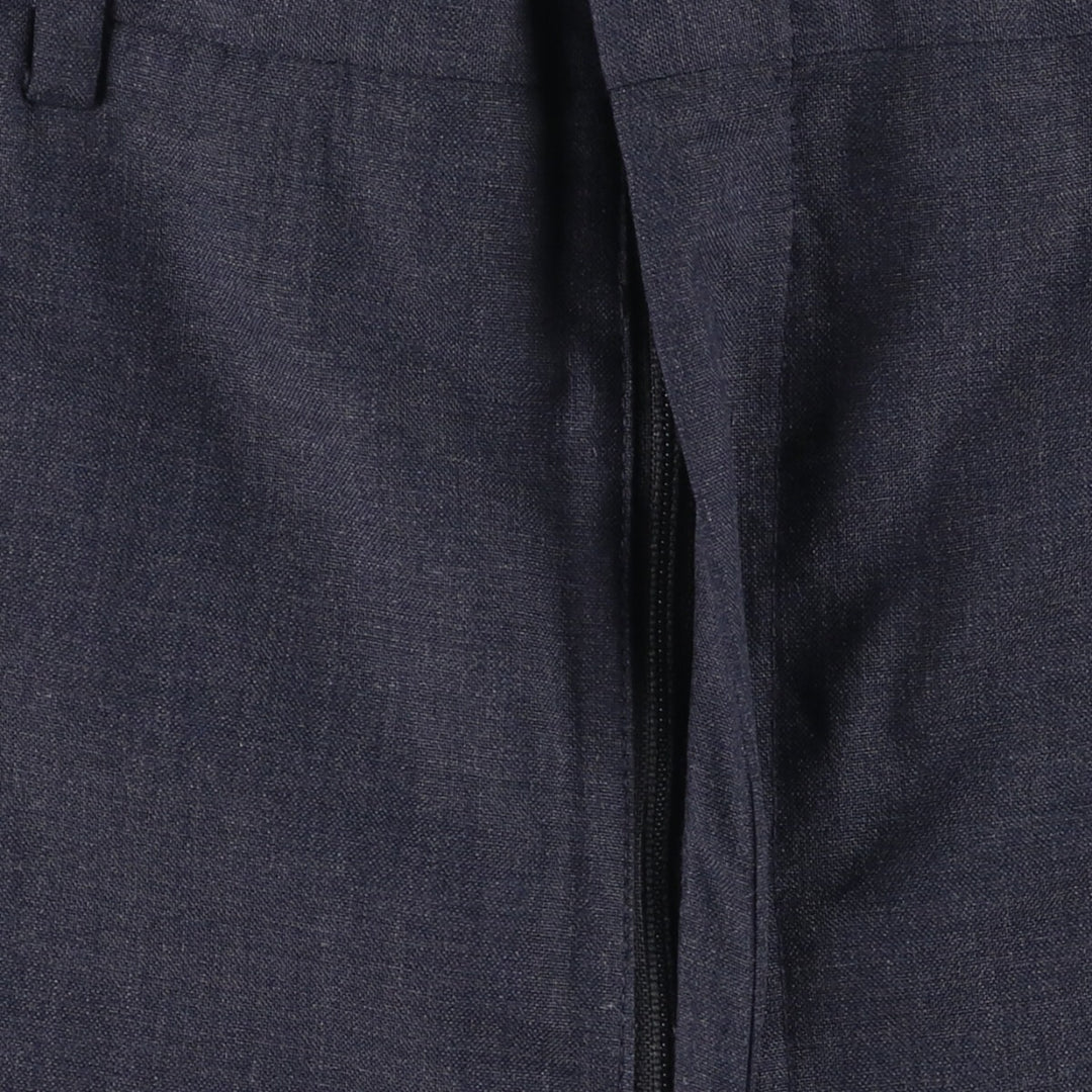 UNKNOWN Men's Slacks Pants, W30 equivalent, Vintage unclear Charcoal Vintage Second Hand