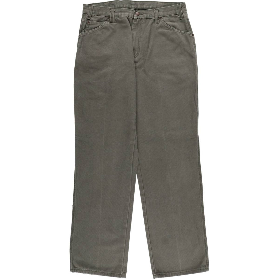 Dickies Duck Painter Pants Men's W34 equivalent cotton Khaki type Vintage Second Hand