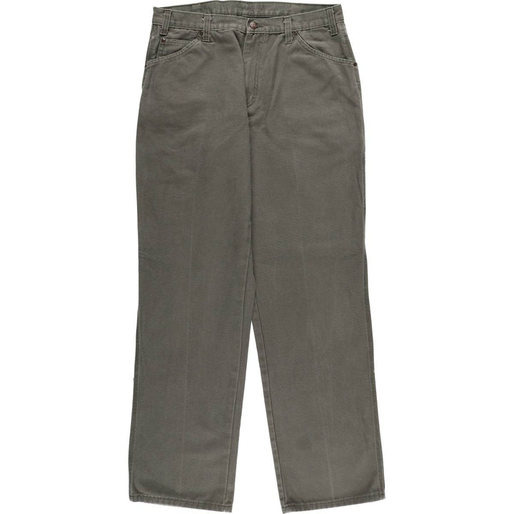 Dickies Duck Painter Pants Men's W34 equivalent cotton Khaki type Vintage Second Hand