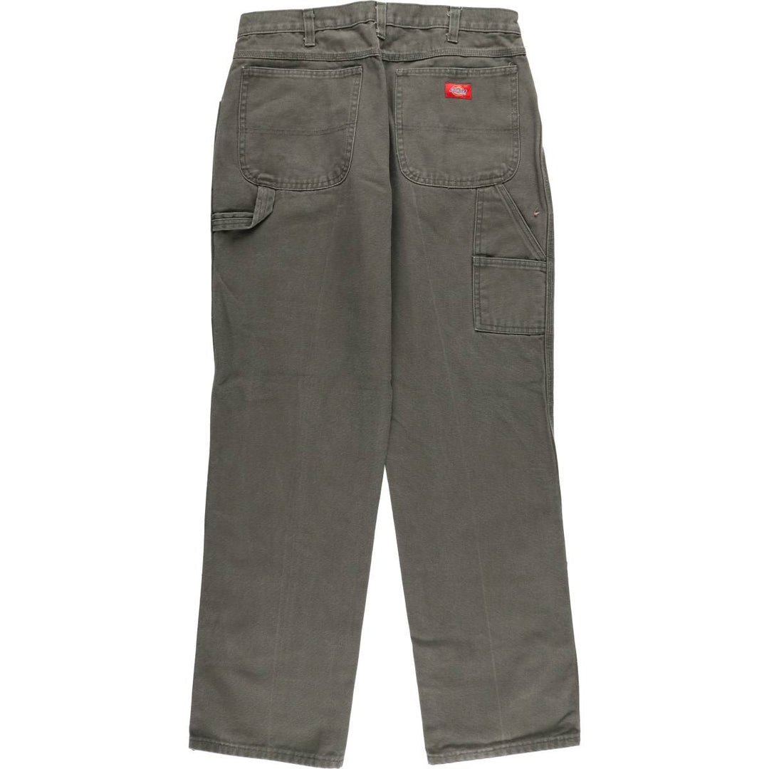 Dickies Duck Painter Pants Men's W34 equivalent cotton Khaki type Vintage Second Hand
