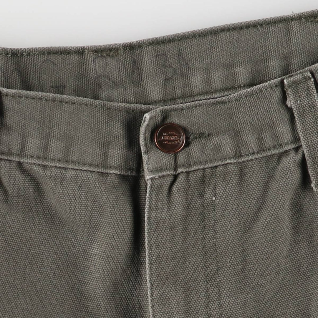 Dickies Duck Painter Pants Men's W34 equivalent cotton Khaki type Vintage Second Hand
