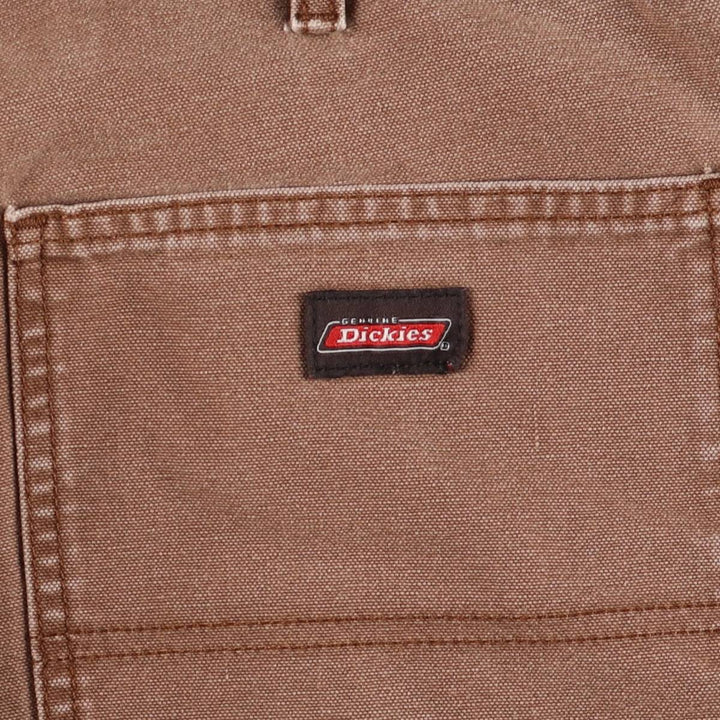 Dickies Duck Work Pants Men's W36 cotton brown type Vintage Second Hand