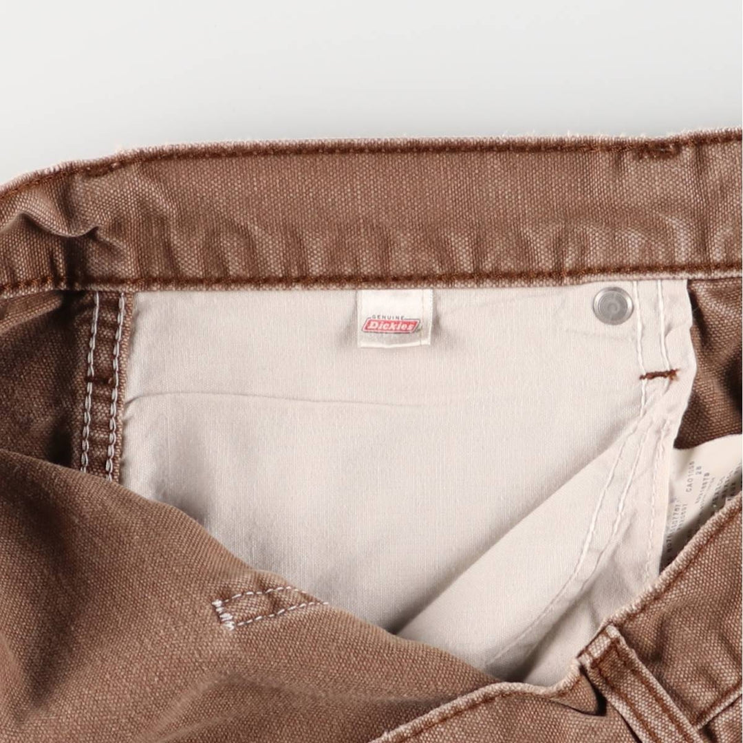 Dickies Duck Work Pants Men's W36 cotton brown type Vintage Second Hand