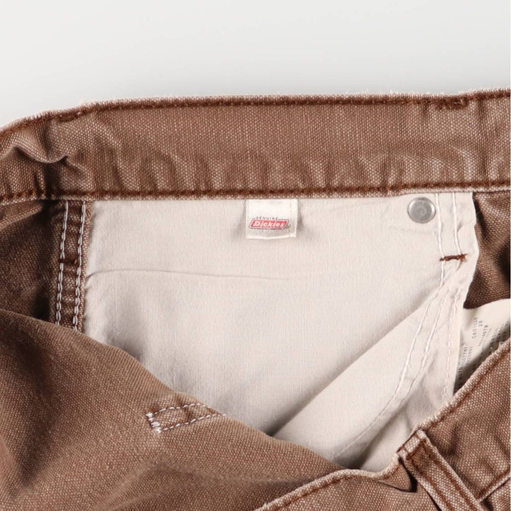 Dickies Duck Work Pants Men's W36 cotton brown type Vintage Second Hand
