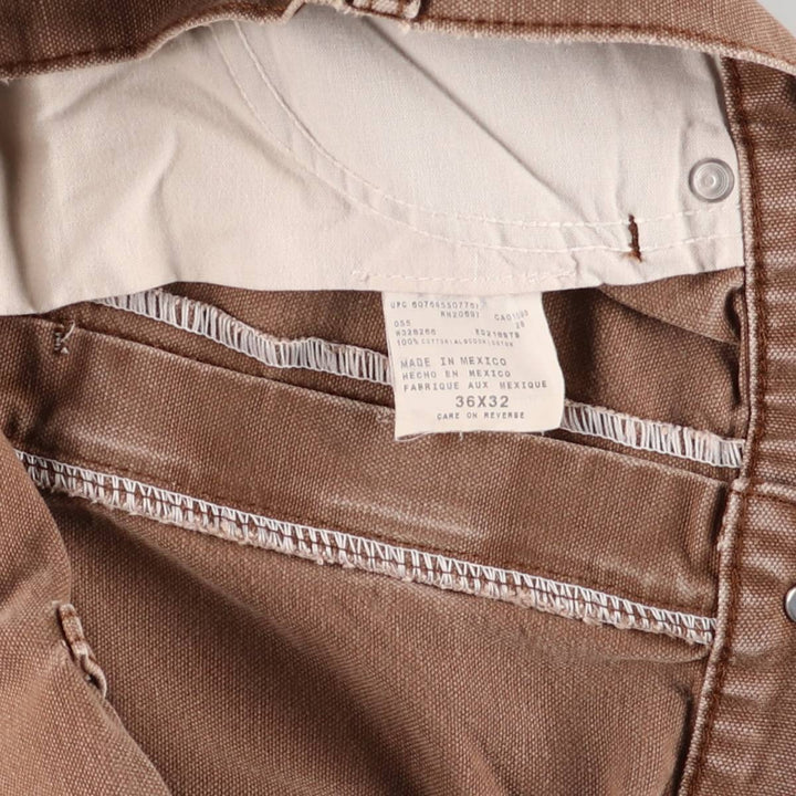 Dickies Duck Work Pants Men's W36 cotton brown type Vintage Second Hand