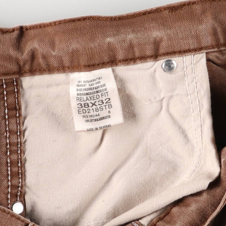 Dickies Relaxed Fit Duck Work Pants, Men's, Size 37 cotton brown type Vintage Second Hand