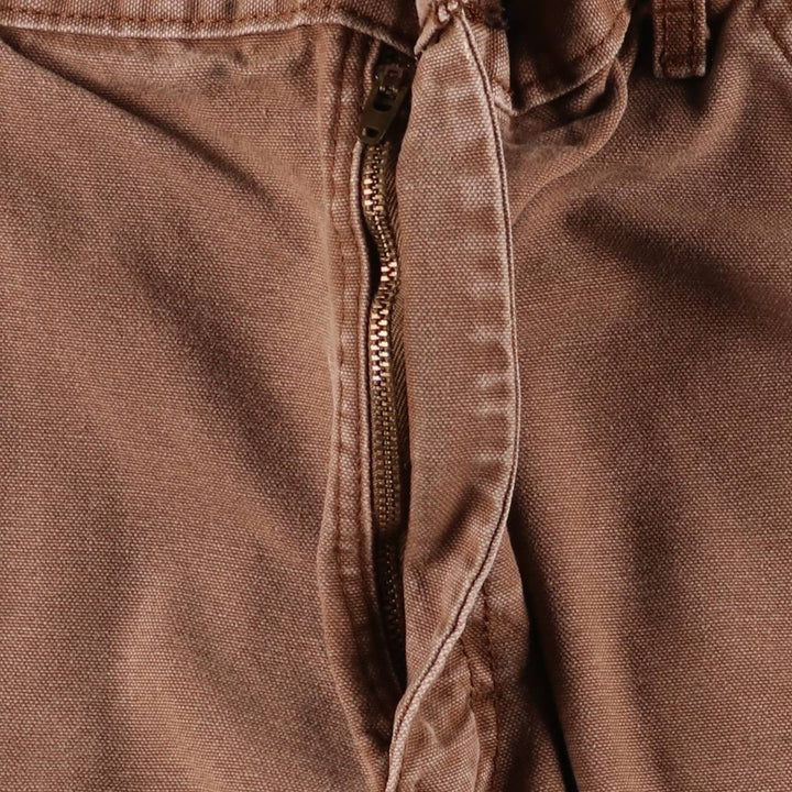 Dickies Relaxed Fit Duck Work Pants, Men's, Size 37 cotton brown type Vintage Second Hand
