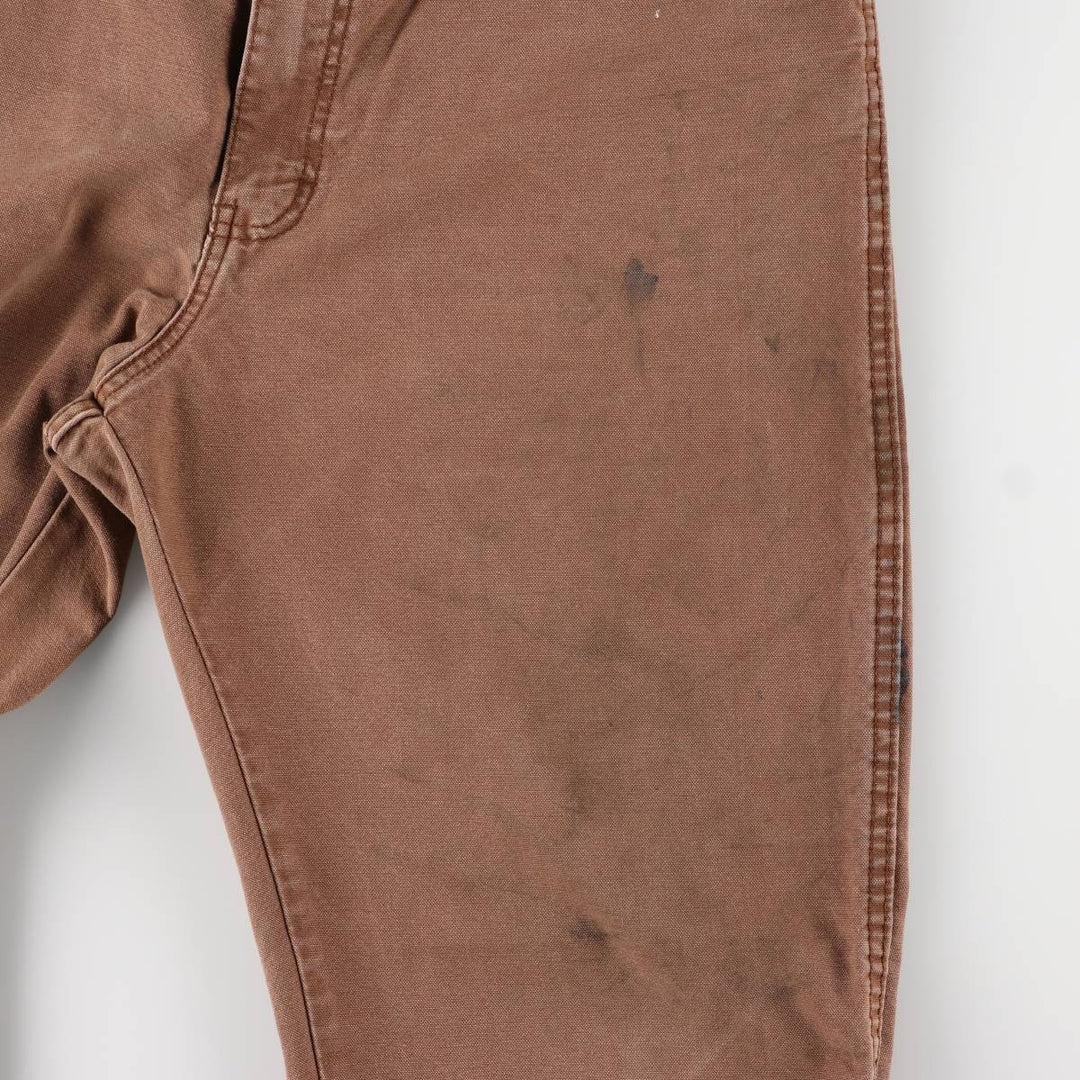 Dickies Relaxed Fit Duck Work Pants, Men's, Size 37 cotton brown type Vintage Second Hand