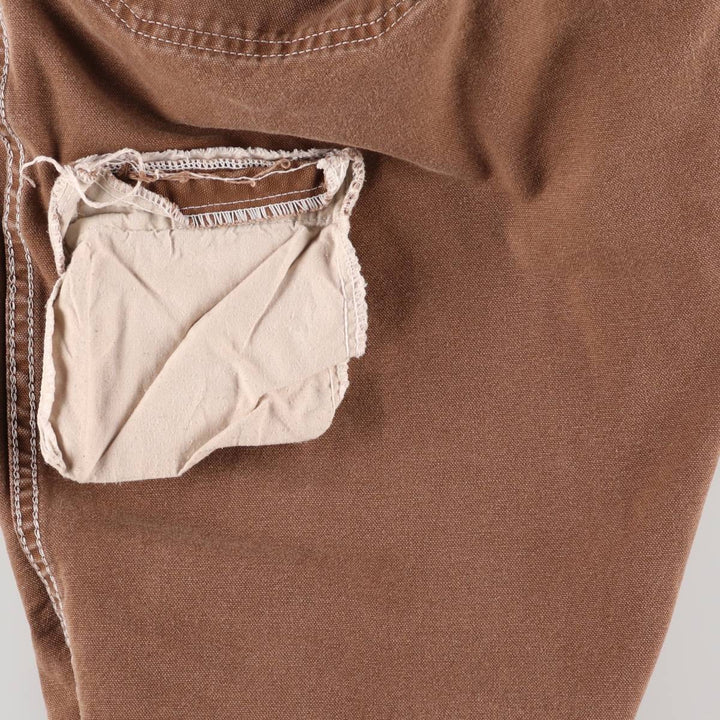 Dickies Relaxed Fit Duck Work Pants, Men's, Size 37 cotton brown type Vintage Second Hand