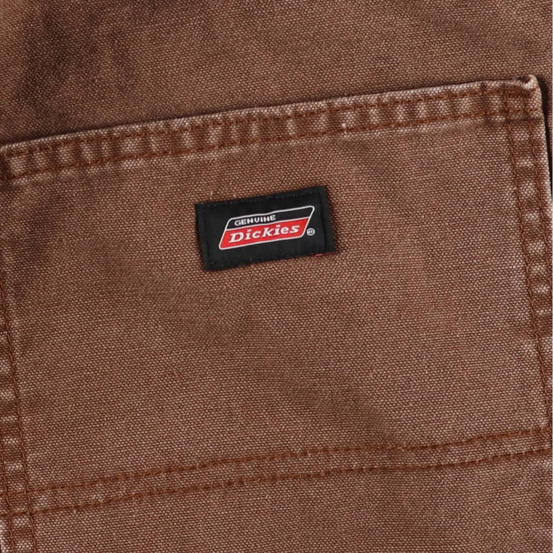 Dickies Duck Work Pants Men's W37 cotton brown type Vintage Second Hand