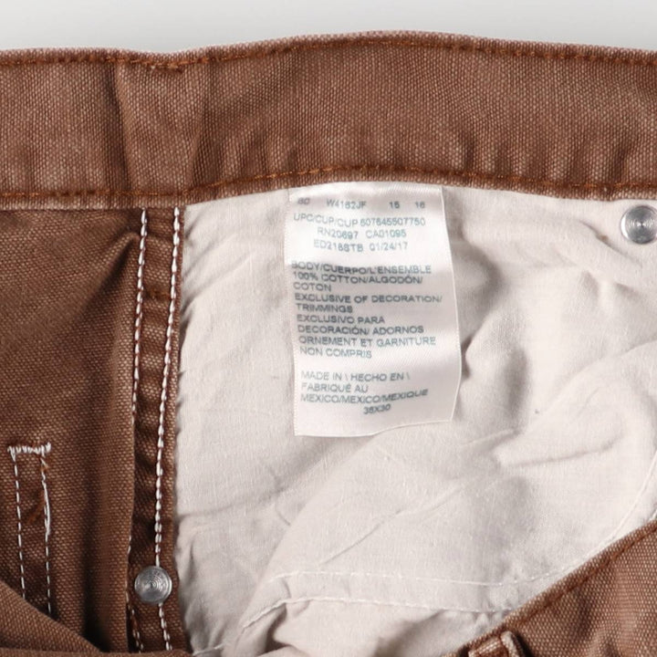 Dickies Duck Work Pants Men's W37 cotton brown type Vintage Second Hand