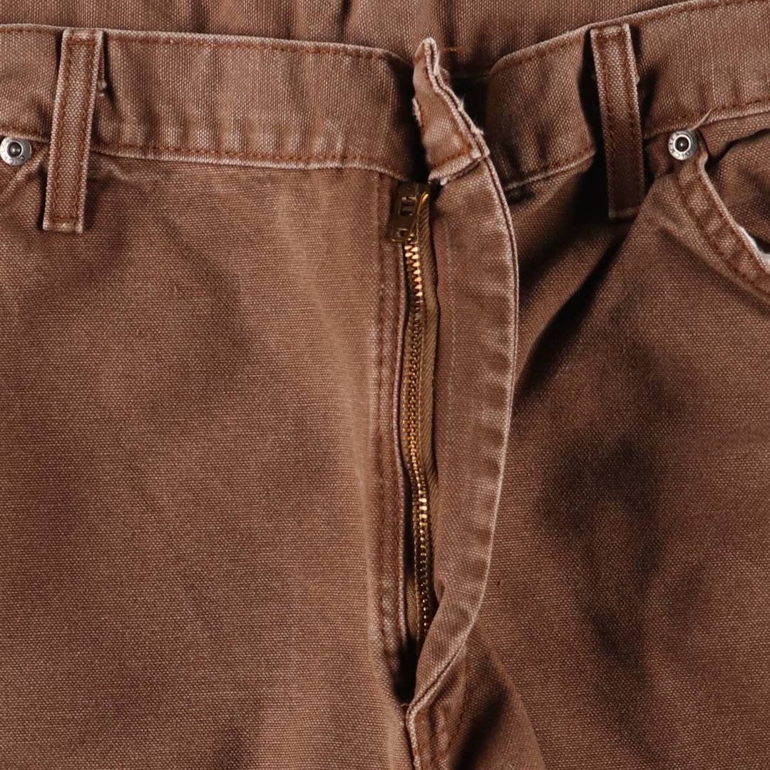 Dickies Duck Work Pants Men's W37 cotton brown type Vintage Second Hand