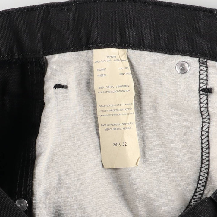 Dickies Duck Painter Pants Men's W35 equivalent cotton black type Vintage Second Hand