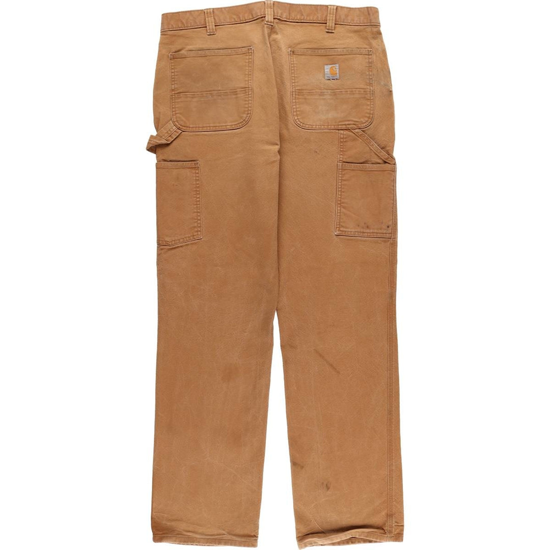 Carhartt Relaxed Fit Rugged Flex Duck Painter Pants, Men's, Size 37 cotton beige type brown Vintage Second Hand