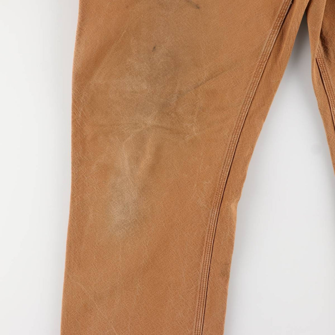 Carhartt Relaxed Fit Rugged Flex Duck Painter Pants, Men's, Size 37 cotton beige type brown Vintage Second Hand