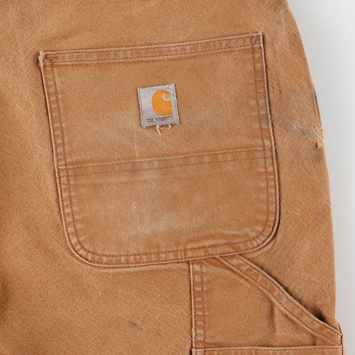 Carhartt Relaxed Fit Rugged Flex Duck Painter Pants, Men's, Size 37 cotton beige type brown Vintage Second Hand