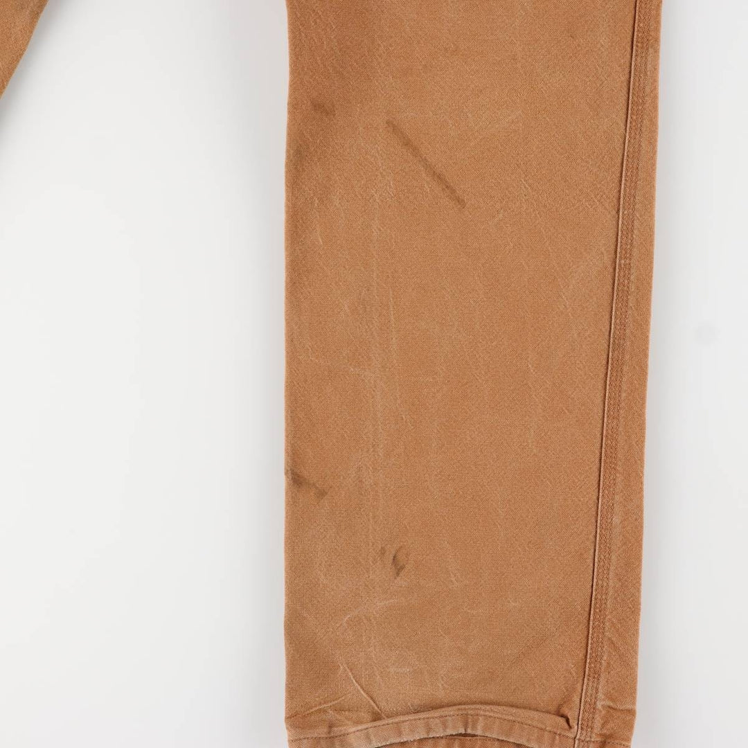 Carhartt Relaxed Fit Rugged Flex Duck Painter Pants, Men's, Size 37 cotton beige type brown Vintage Second Hand