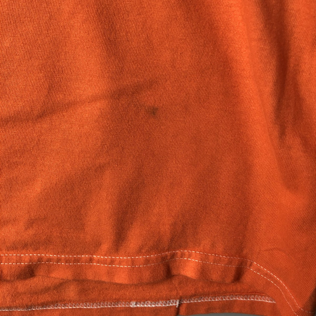 00'S Harley-Davidson Long Sleeve T-Shirt, Men's XXL cotton orange type Vintage Second Hand